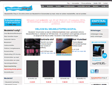 Tablet Screenshot of meubelstoffenshop.nl